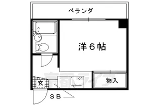 ハイツ藤林【3階】の間取り