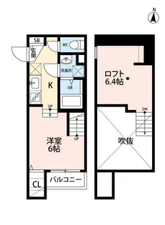 Laguna village(ラグーナヴィレッジ)【1階】の間取り