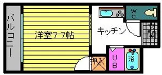 愛媛県宇和島市愛宕町1【マンション】の間取り