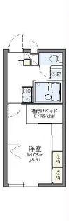 レオパレス照光【1階】の間取り