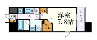フレールコート東別院【4階】の間取り