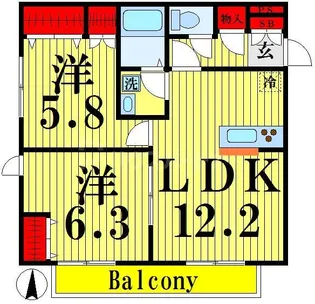 La Famille【1階】の間取り
