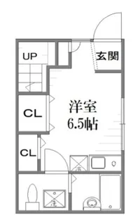 ダンズM中野【1階】の間取り