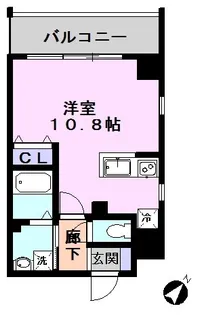 Brilliant Flower【9階】の間取り