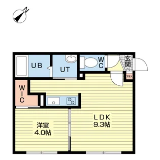 北海道北広島市共栄町4【マンション】の間取り