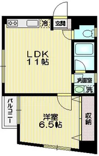 グレース武蔵野【5階】の間取り