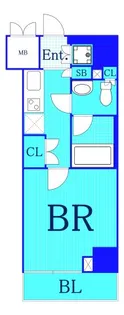 ルーブル川崎貝塚弐番館【4階】の間取り