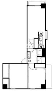 千葉県千葉市中央区神明町【マンション】の間取り