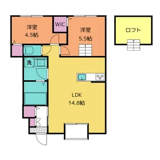 メゾンT・S【1階】の間取り