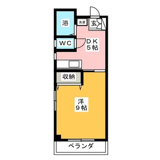 アドバンスYK【3階】の間取り