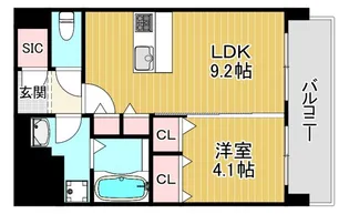 Gioia Altiri(ジョイアアルティ―リ)【5階】の間取り