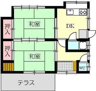 香川県高松市仏生山町乙【一戸建】の間取り