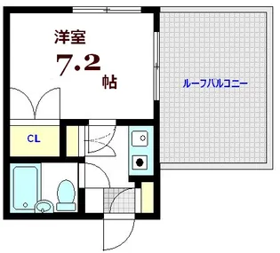 広島県広島市西区上天満町【マンション】の間取り