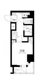 ガラ・グランディ日本橋【3階】の間取り