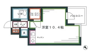 パークサイドテラス【3階】の間取り