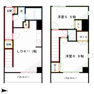 シルフィッドの間取り