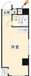 トーア岩本町マンション【4階】の間取り