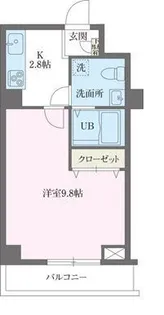 共栄町田ビル【3階】の間取り