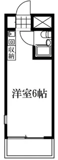 イエローエンバシー【4階】の間取り