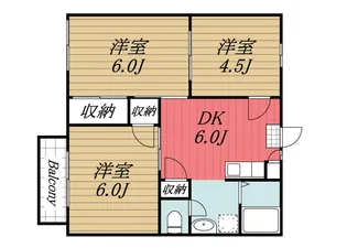 千葉県市原市馬立【アパート】の間取り
