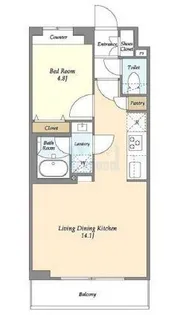 グランカーサ王子II【3階】の間取り