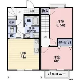 岐阜県可児市徳野南1【一戸建】の間取り