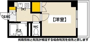 フェリエ東雲【4階】の間取り