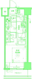 クレヴィスタ横浜関内2【2階】の間取り