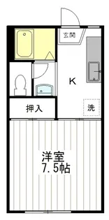 ピープル21【1階】の間取り