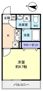 ラウレアセカンド【2階】の間取り