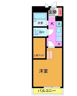 CraneI【1階】の間取り