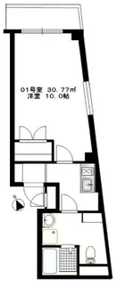 東京都品川区東大井2【マンション】の間取り