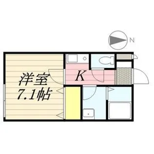 CASA松原【2階】の間取り