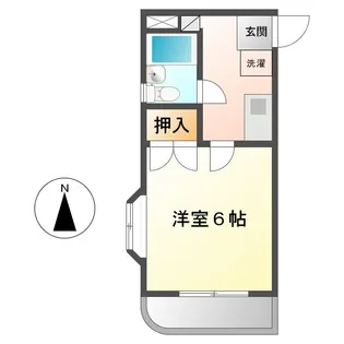 エトワール国立【3階】の間取り