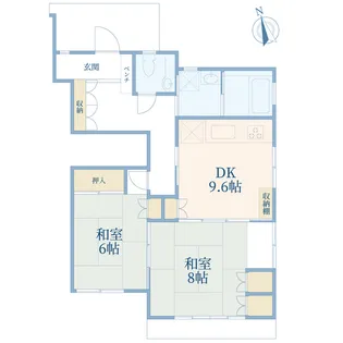 神奈川県川崎市麻生区上麻生2【一戸建】の間取り
