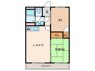 立石ハイツ【2階】の間取り
