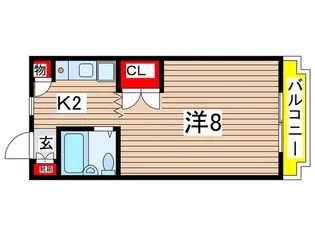 メゾンエイブル【3階】の間取り