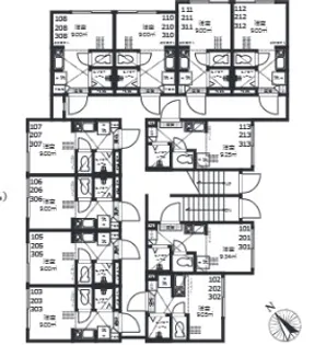 Nano上落合【3階】の間取り