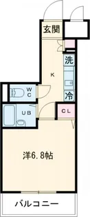 ガラ・ステージ国分寺【4階】の間取り