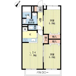 エテルノ【2階】の間取り