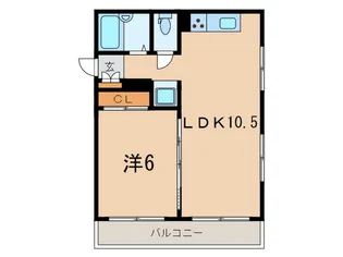 ダンディライオン本山2【2階】の間取り