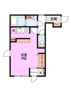 Common 2nd Kamitokoro A棟【2階】の間取り