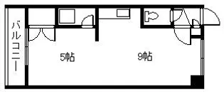 ビジョン616【3階】の間取り