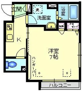 Cresent Court【1階】の間取り