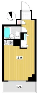 マートルコート駒込【6階】の間取り