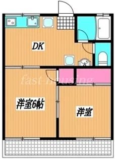 レジデンス幸【2階】の間取り