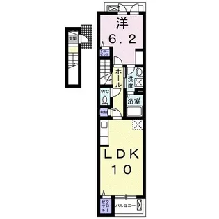 イーパル【2階】の間取り