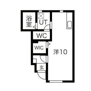 ル・メイユール尼沼C棟【1階】の間取り