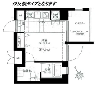 FORTIS池上【6階】の間取り