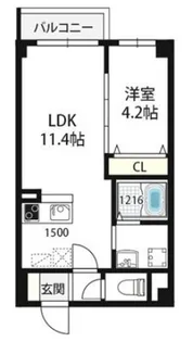 RET:umekita【2階】の間取り
